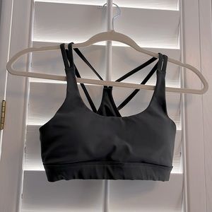 Alo yoga sports bra green